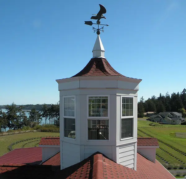 cupola at our Port Angeles B&B