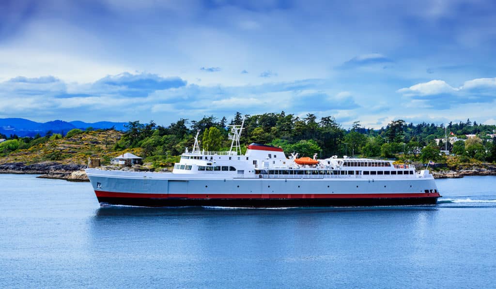 Ferry to Victoria, BC