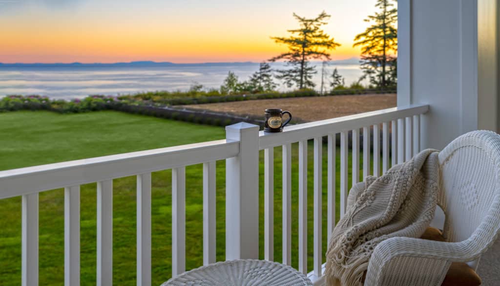 Porch View at Sunrise