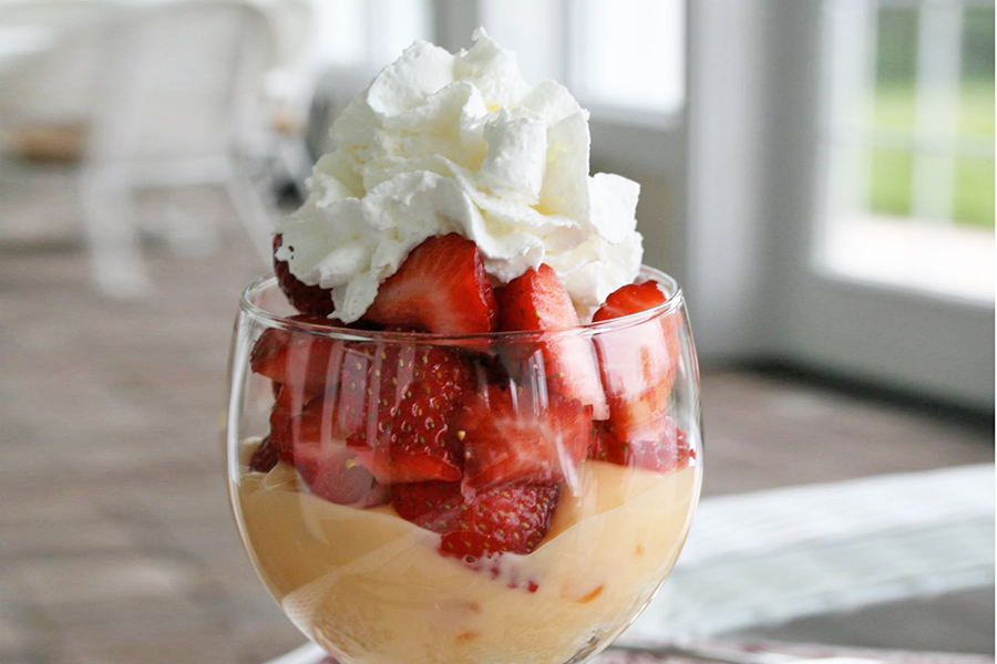 strawberry parfait