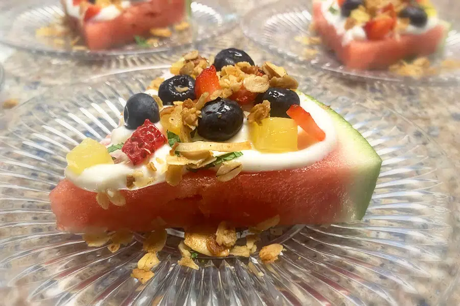 watermellon pizza