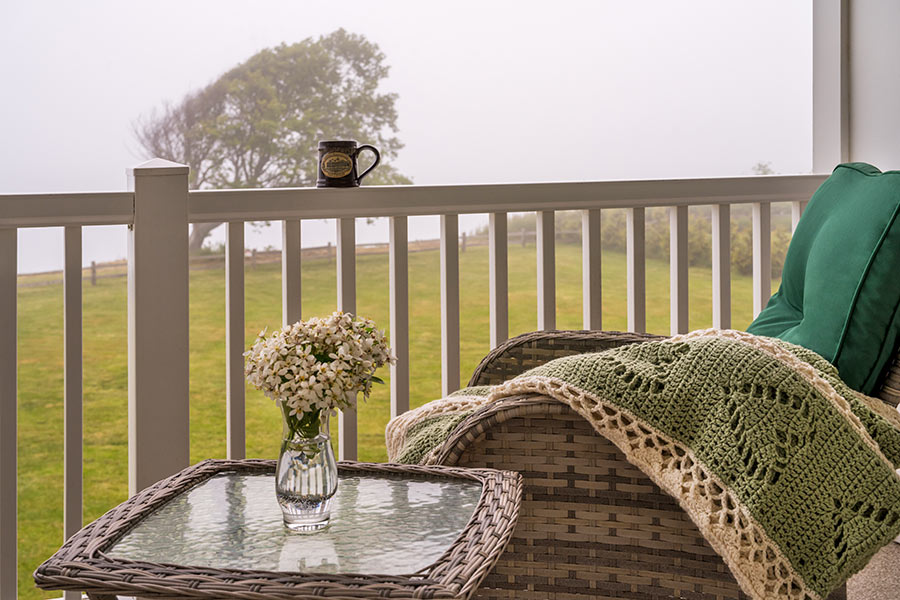Foggy Morning deck