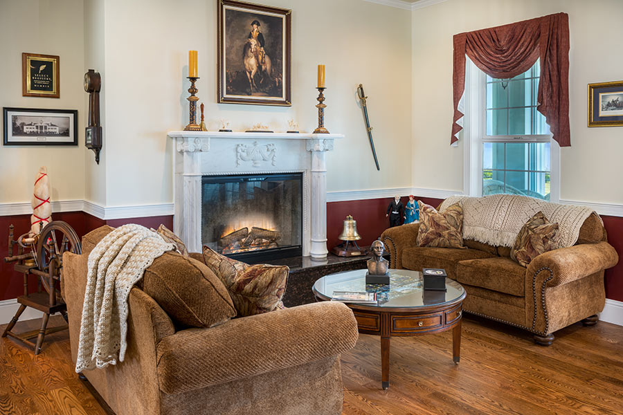 Lobby Fireplace