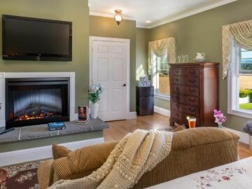 Surveyor Retreat Fireplace